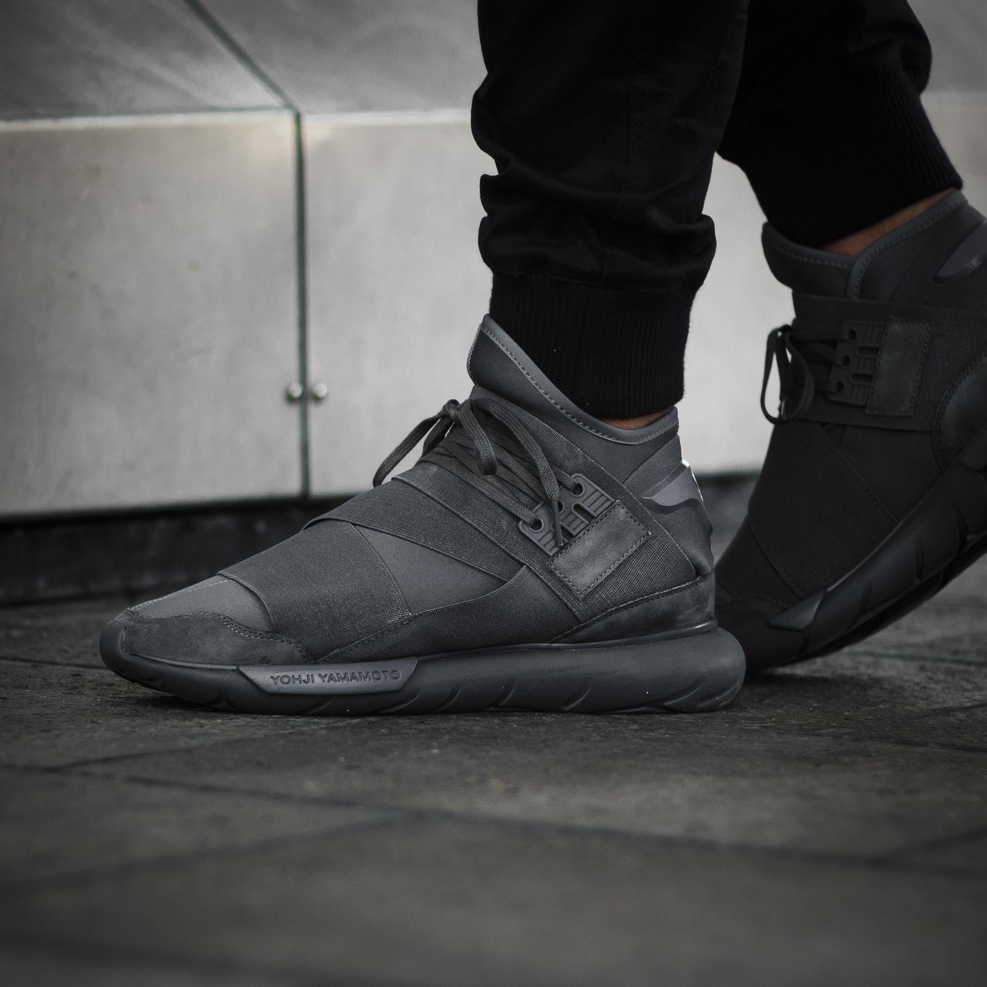 adidas y3 qasa high on feet